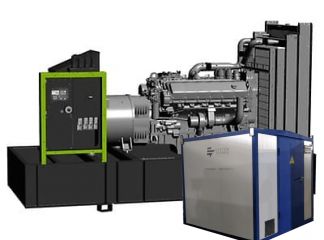 Дизельный генератор Pramac GSW 700 M 440V