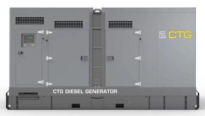 Дизельный генератор CTG 44M в кожухе с АВР