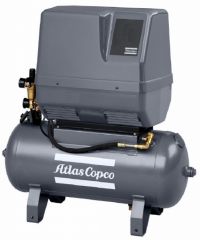 Поршневой компрессор Atlas Copco LF 2-10 (3ph) Receiver Mounted Silenced