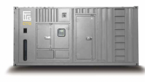 Дизельный генератор CTG 1100B в кожухе с АВР